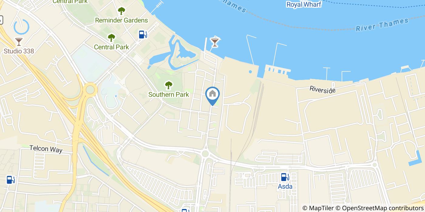 2 Bed Flat, Peartree Way, SE10