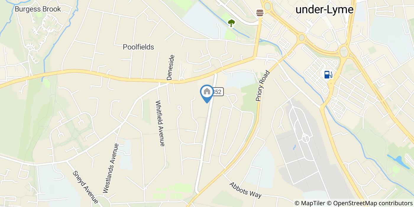 Room in a Shared House, Seabridge Road, ST5