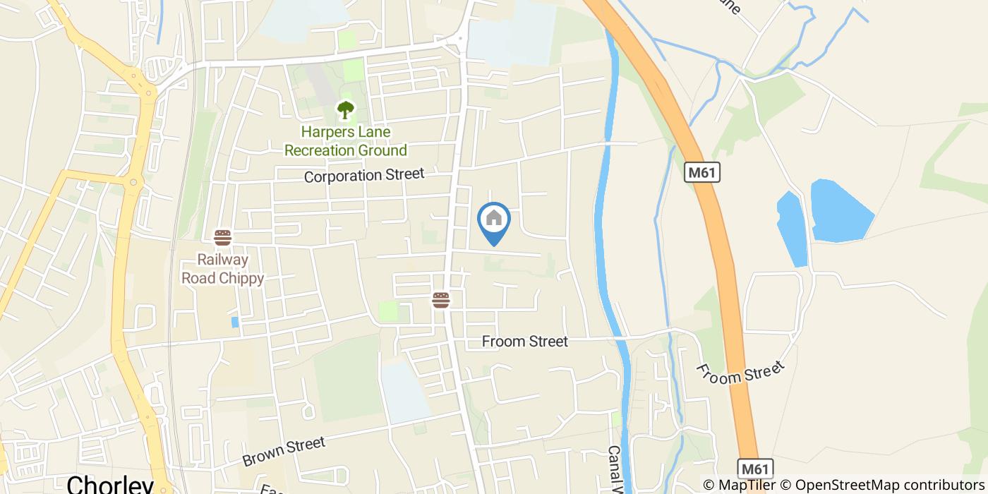 2 Bed Terraced House, Rivington Road, PR6