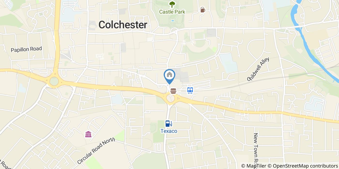 2 Bed Flat, St Botolphs St, CO2
