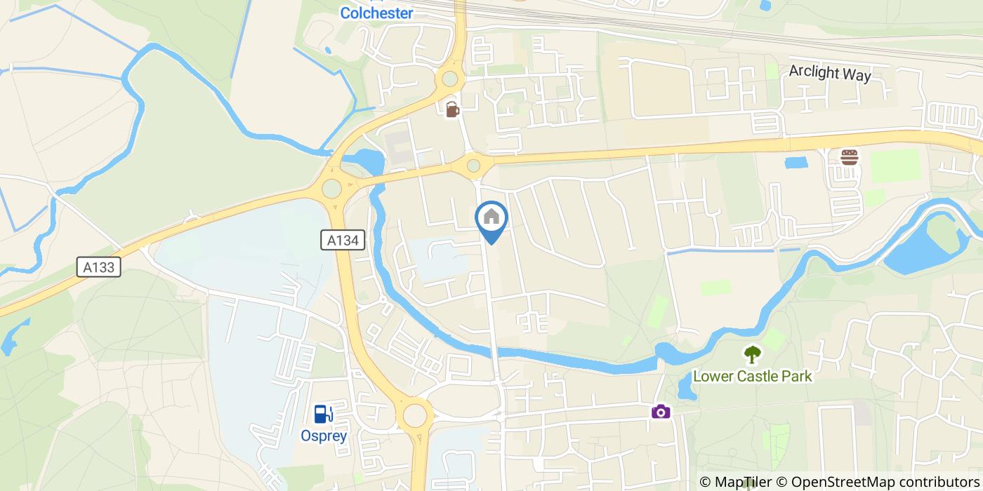 1 Bed Flat, North Station Road, CO1