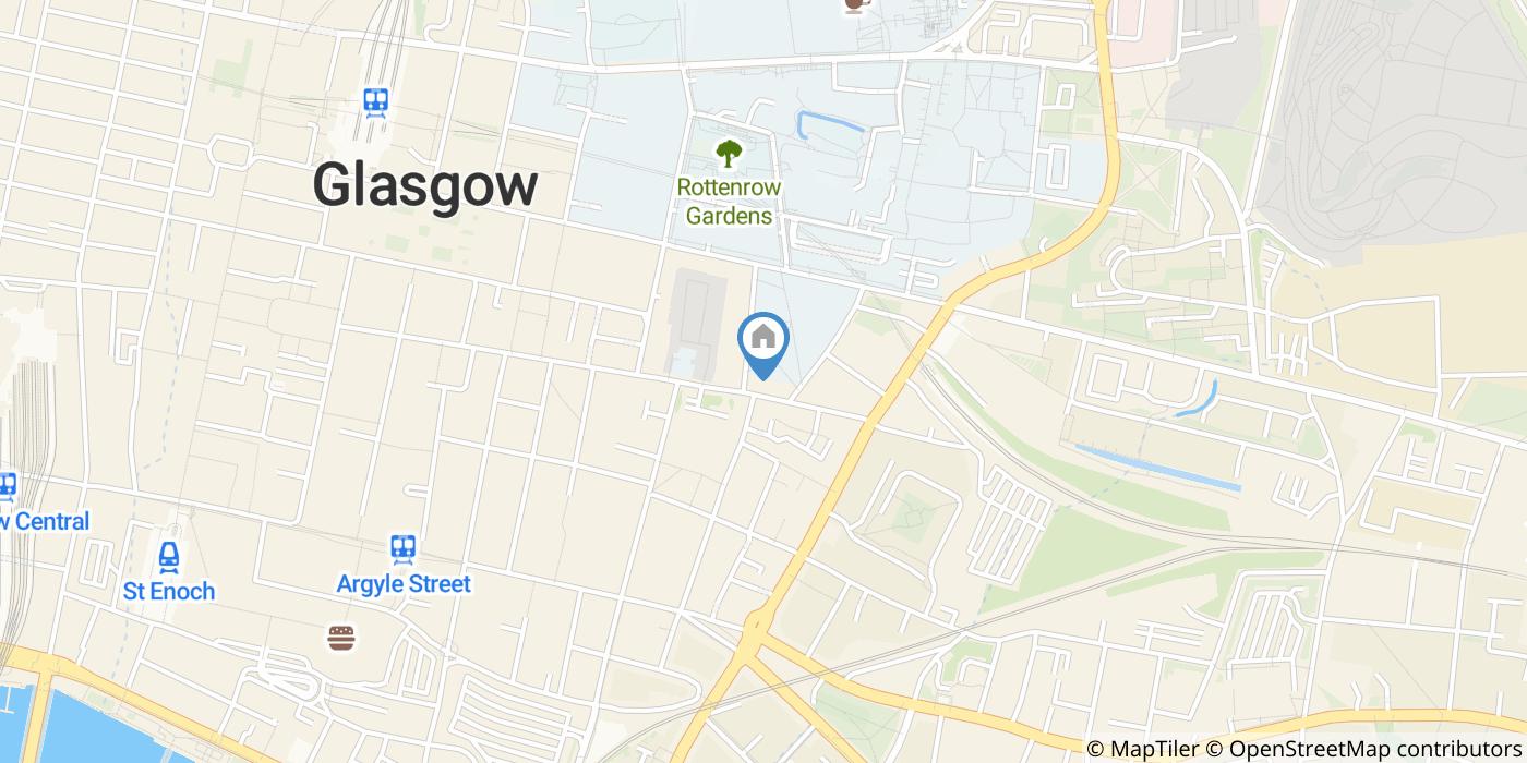 1 Bed Flat, Albion Buildings, G1