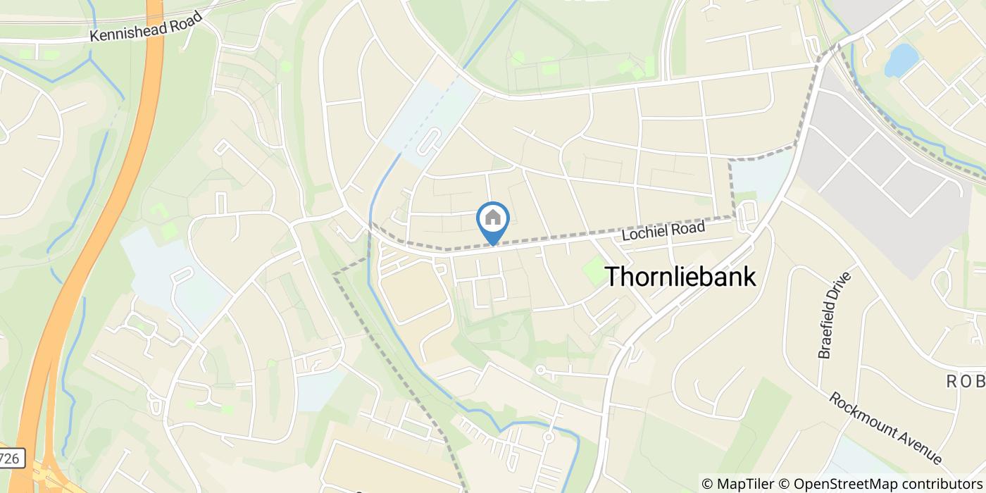 2 Bed Flat, Carnwadric Road Thornliebank, G46