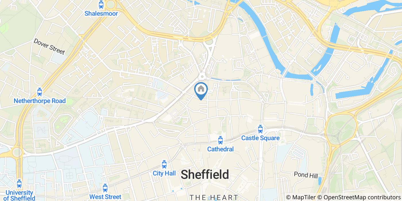 2 Bed Flat, Queen Street, S1