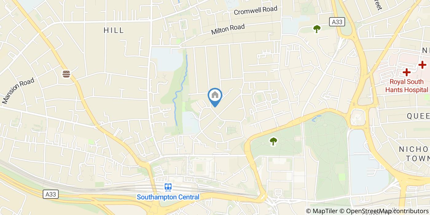 5 Bed Semi-Detached House, Newcombe Road, SO15