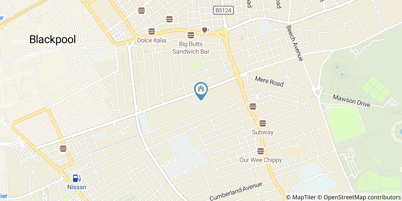 Room in a Shared Flat, Eagle House, FY1