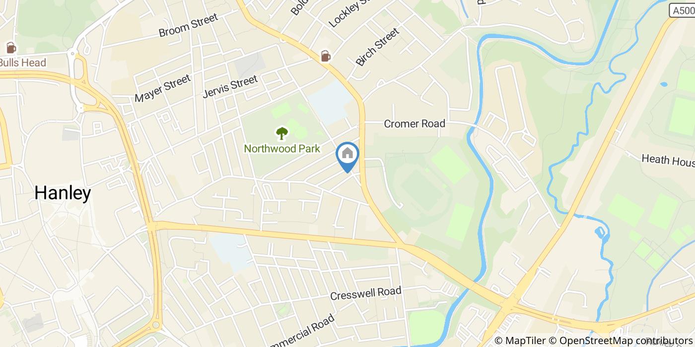2 Bed Terraced House, Keelings Road, ST1