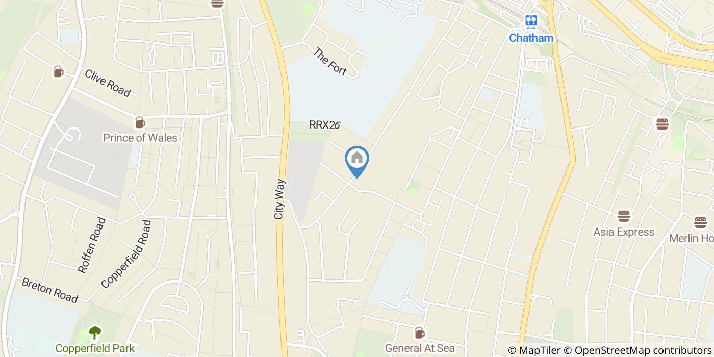 2 Bed Flat, Boundary Road, ME4