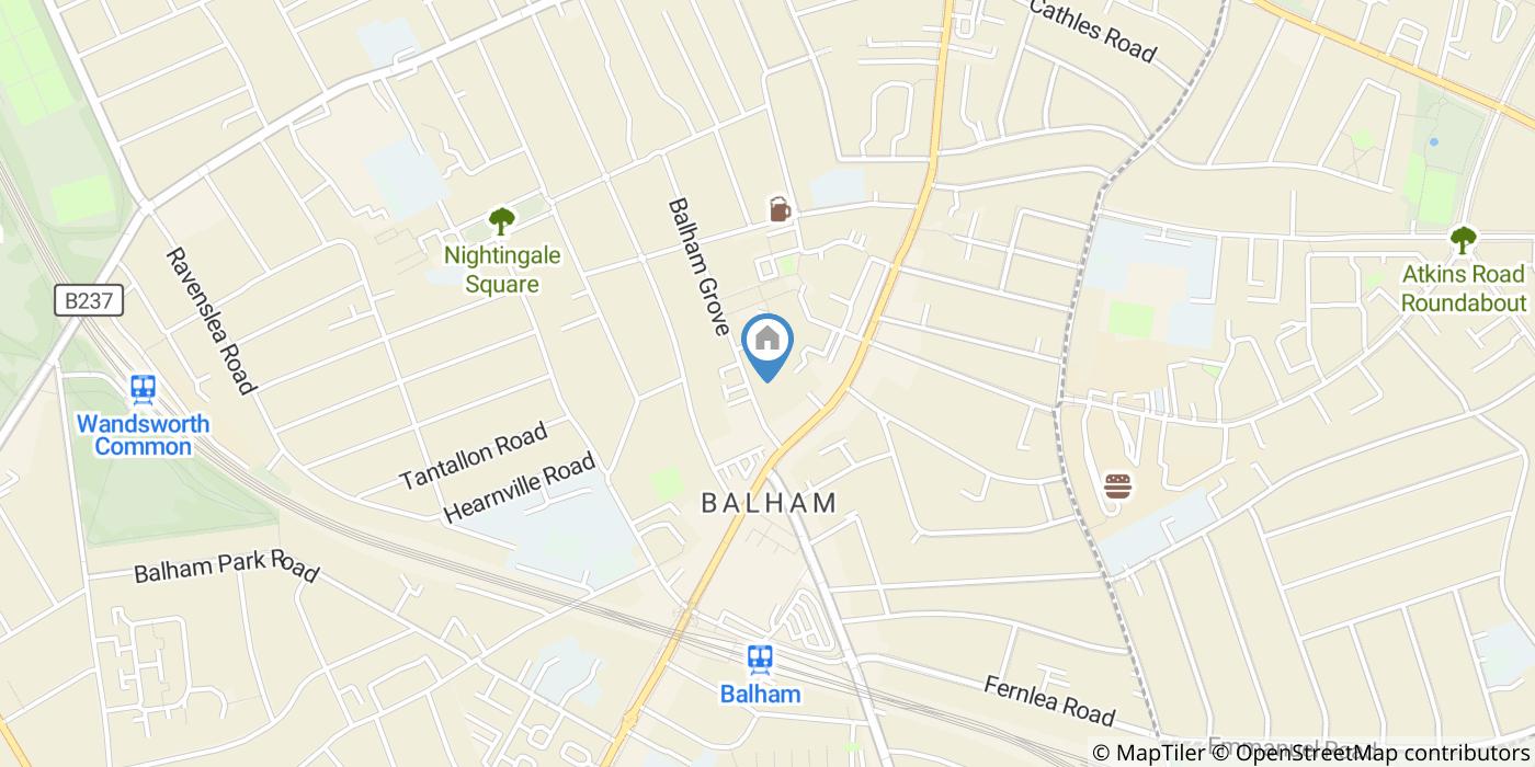 2 Bed Flat, Blueprint Apartments, SW12