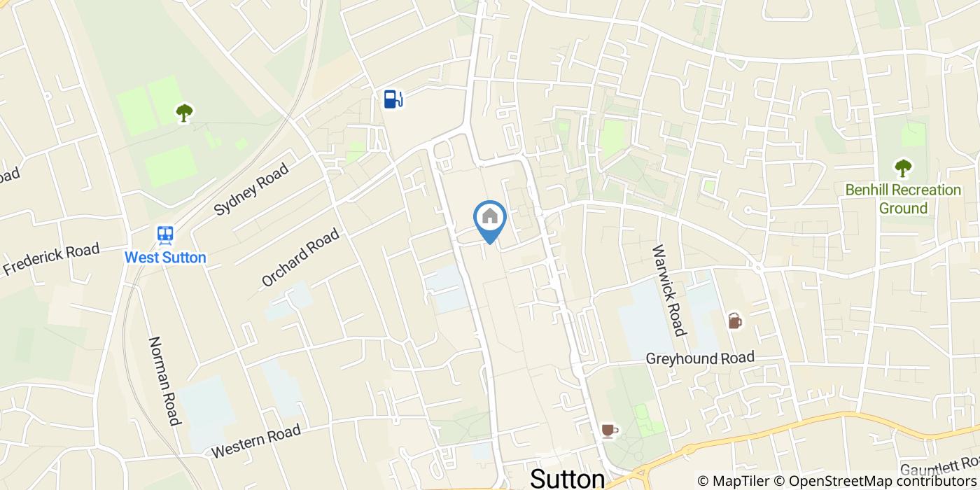 Studio Flat, High Street, SM1