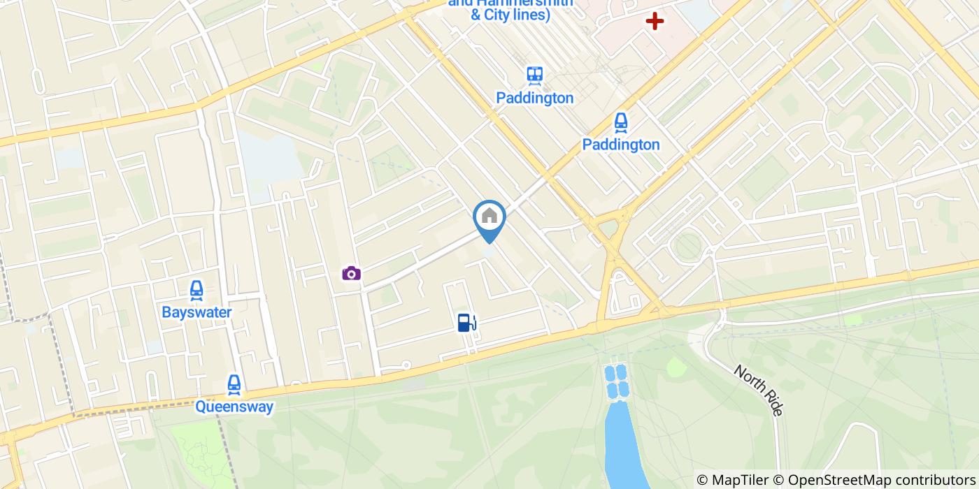 1 Bed Flat, Second Floor, W2