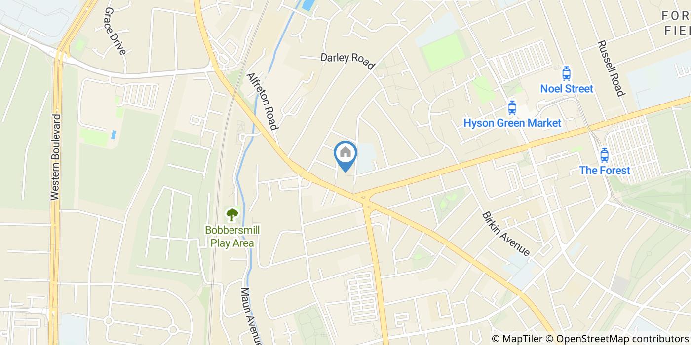 2 Bed End Terrace, Lindley Terrace, NG7