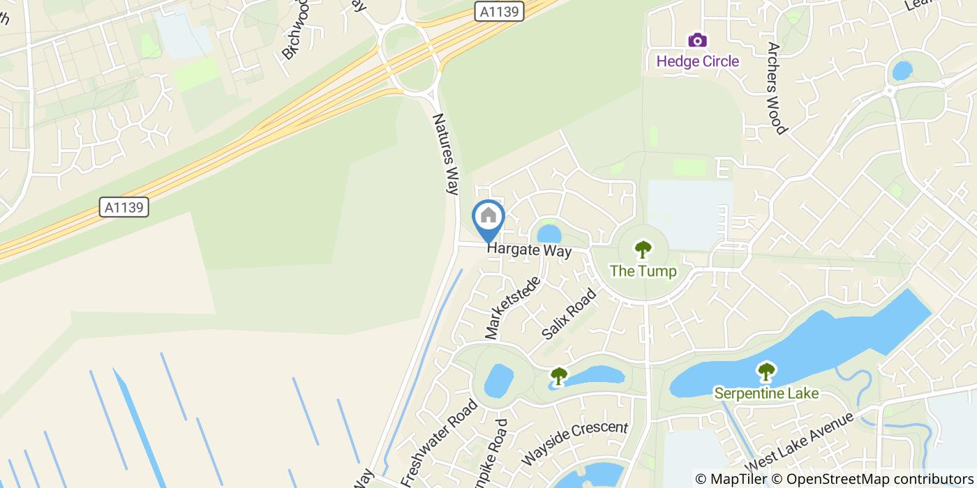 1 Bed Flat, Hargate Way, PE7