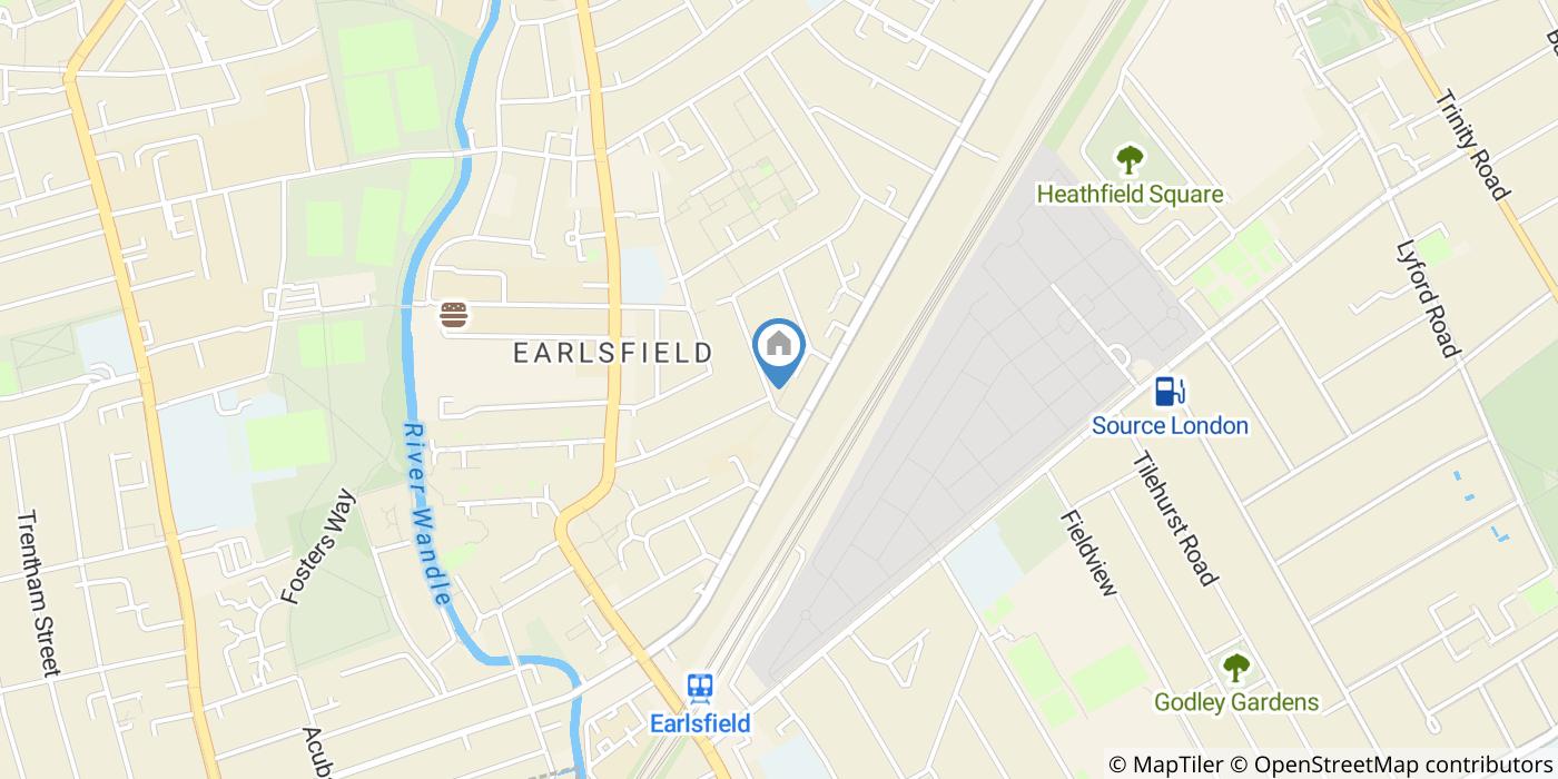 Room in a Shared House, Winfrith Road, SW18