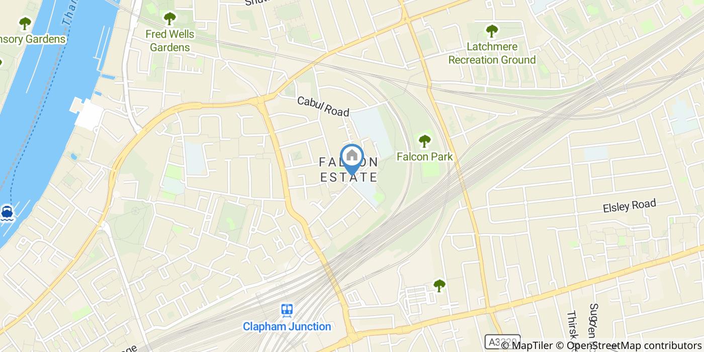 Room in a Shared House, Este Road, SW11