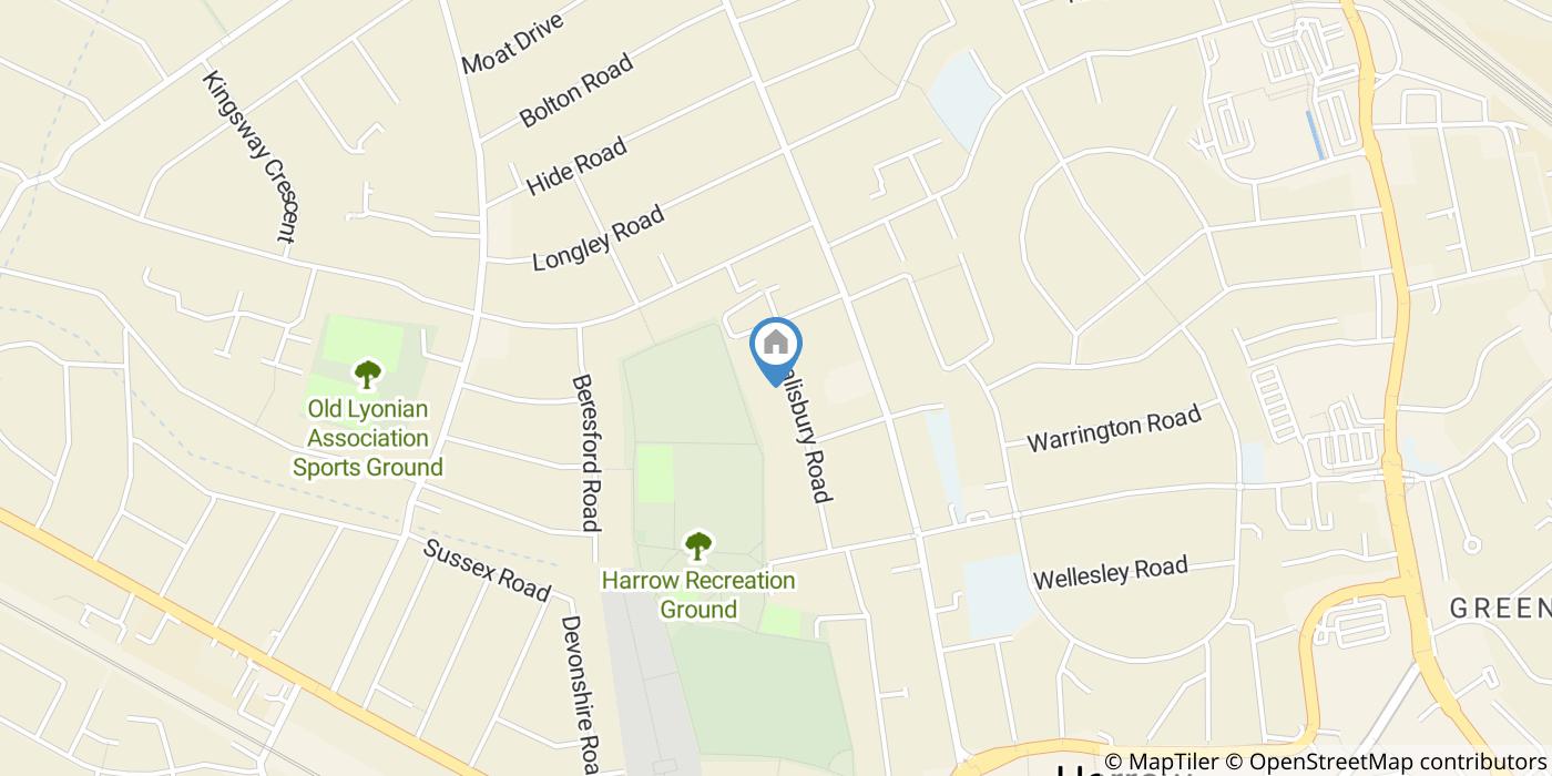 5 Bed Semi-Detached House, Salisbury Road, HA1