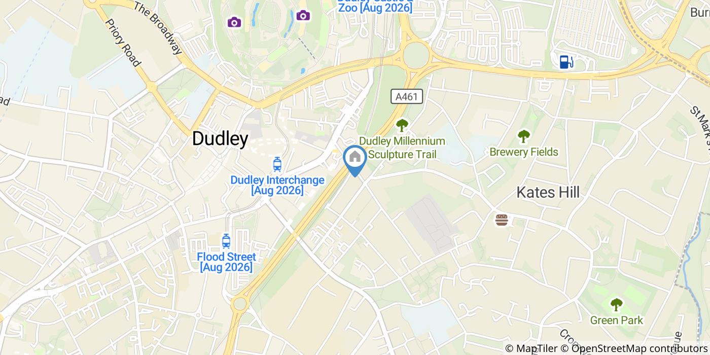 Room in a Shared House, Claughton Road, DY2