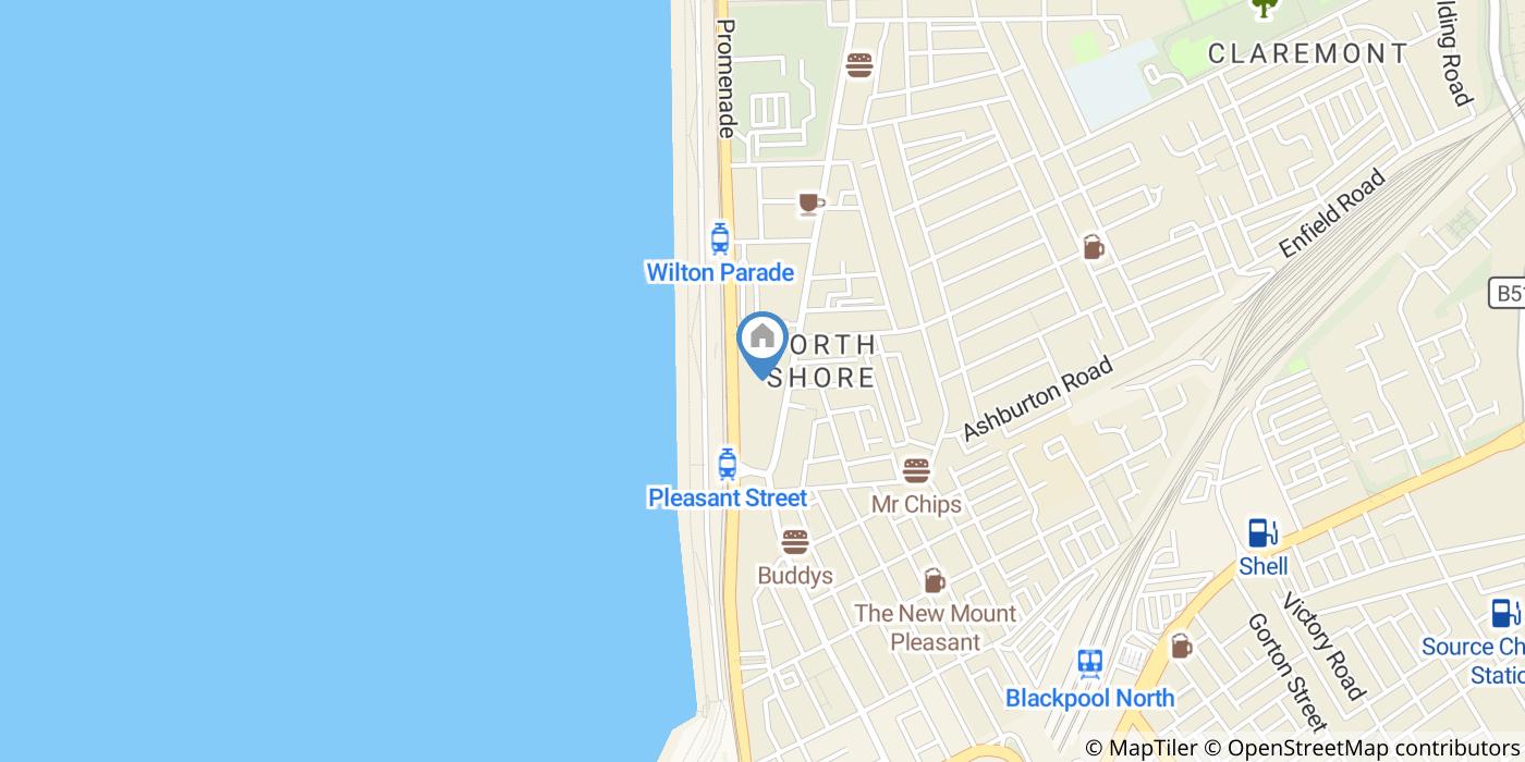 Studio Flat, Promenade, FY1