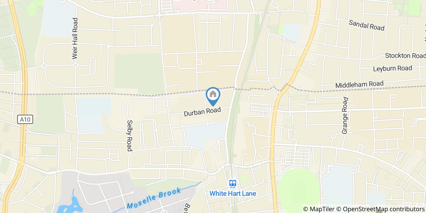 Studio Flat, Durban Road, N17