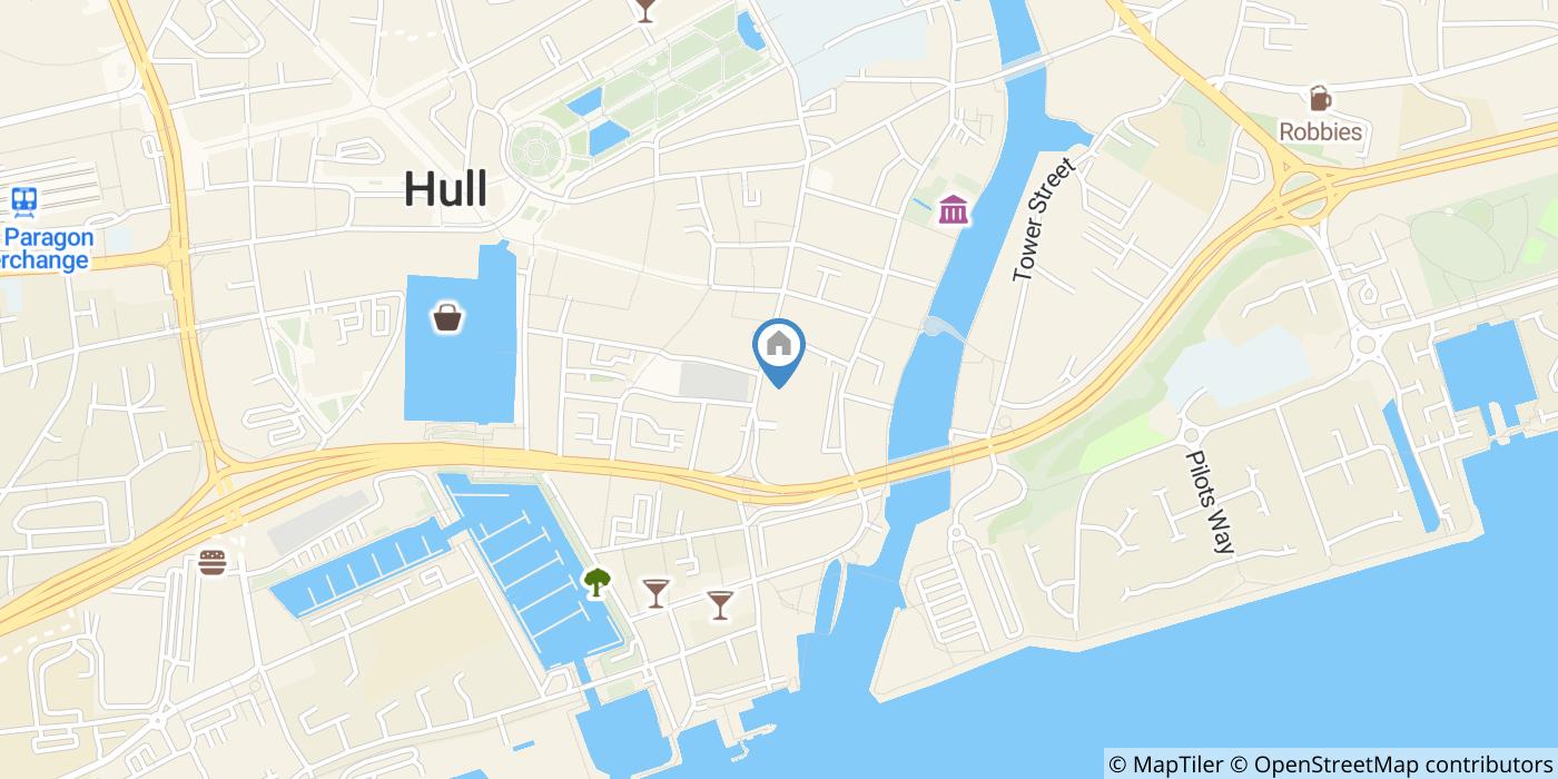 2 Bed Flat, King William House, HU1