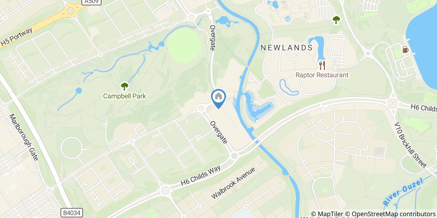 2 Bed Flat, Canal Street Campbell Wharf, MK9