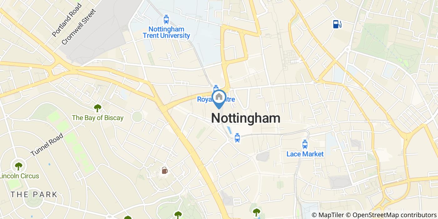 1 Bed Flat, Market Street, NG1