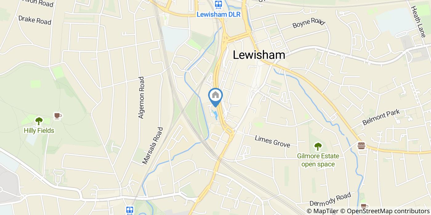 1 Bed Flat, Riverdale House, SE13
