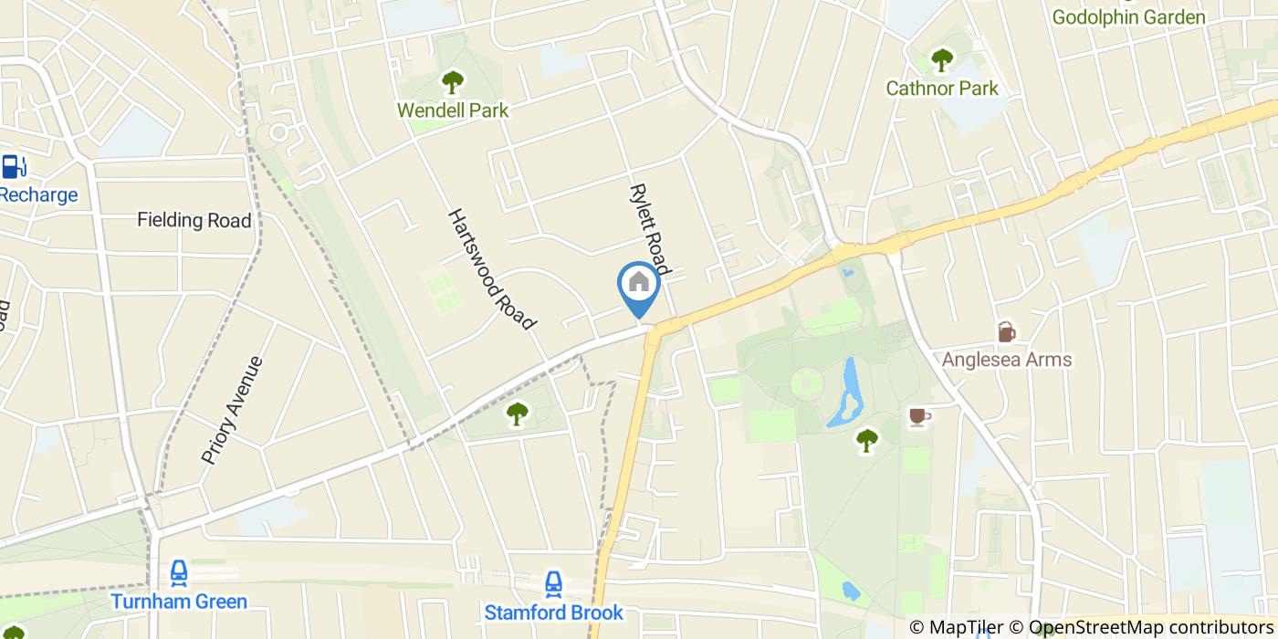 Studio Flat, Stamford Brook Road, W6
