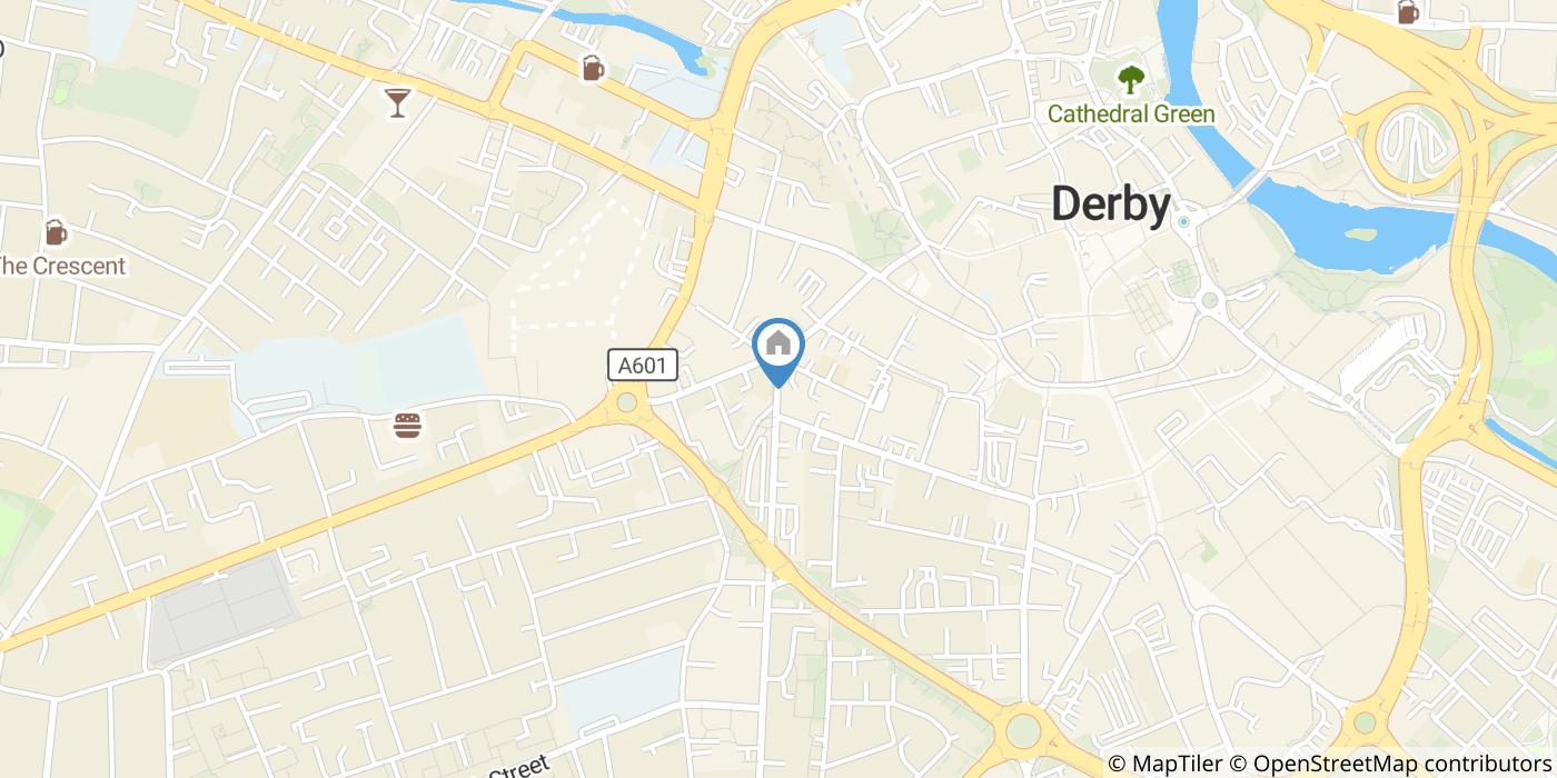1 Bed Flat, Abbey Street, DE22