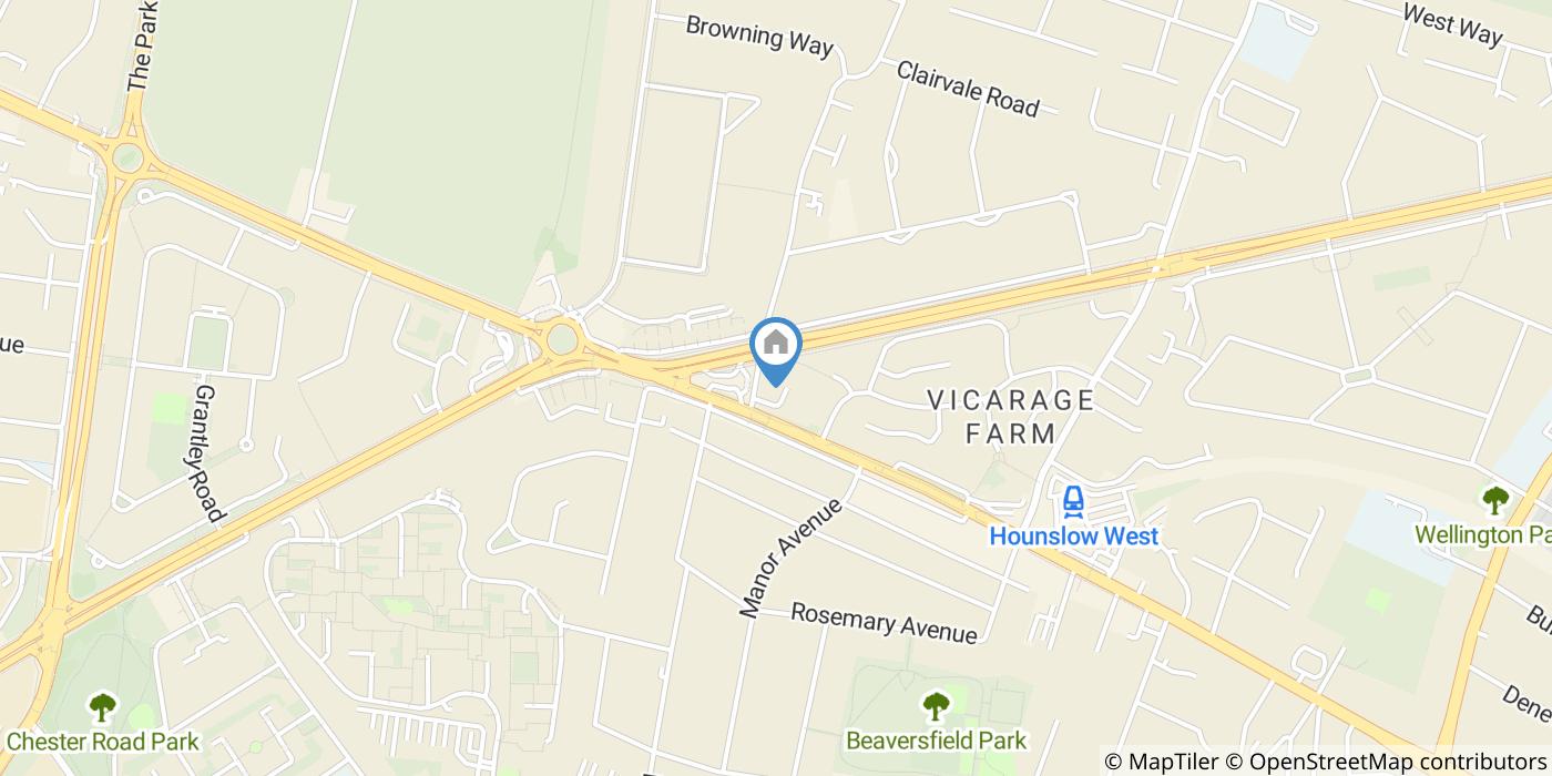3 Bed Flat, Springwell Court, TW4