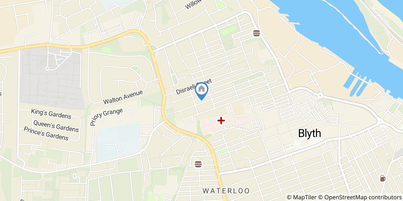 2 Bed Flat, Beaumont Street, NE24