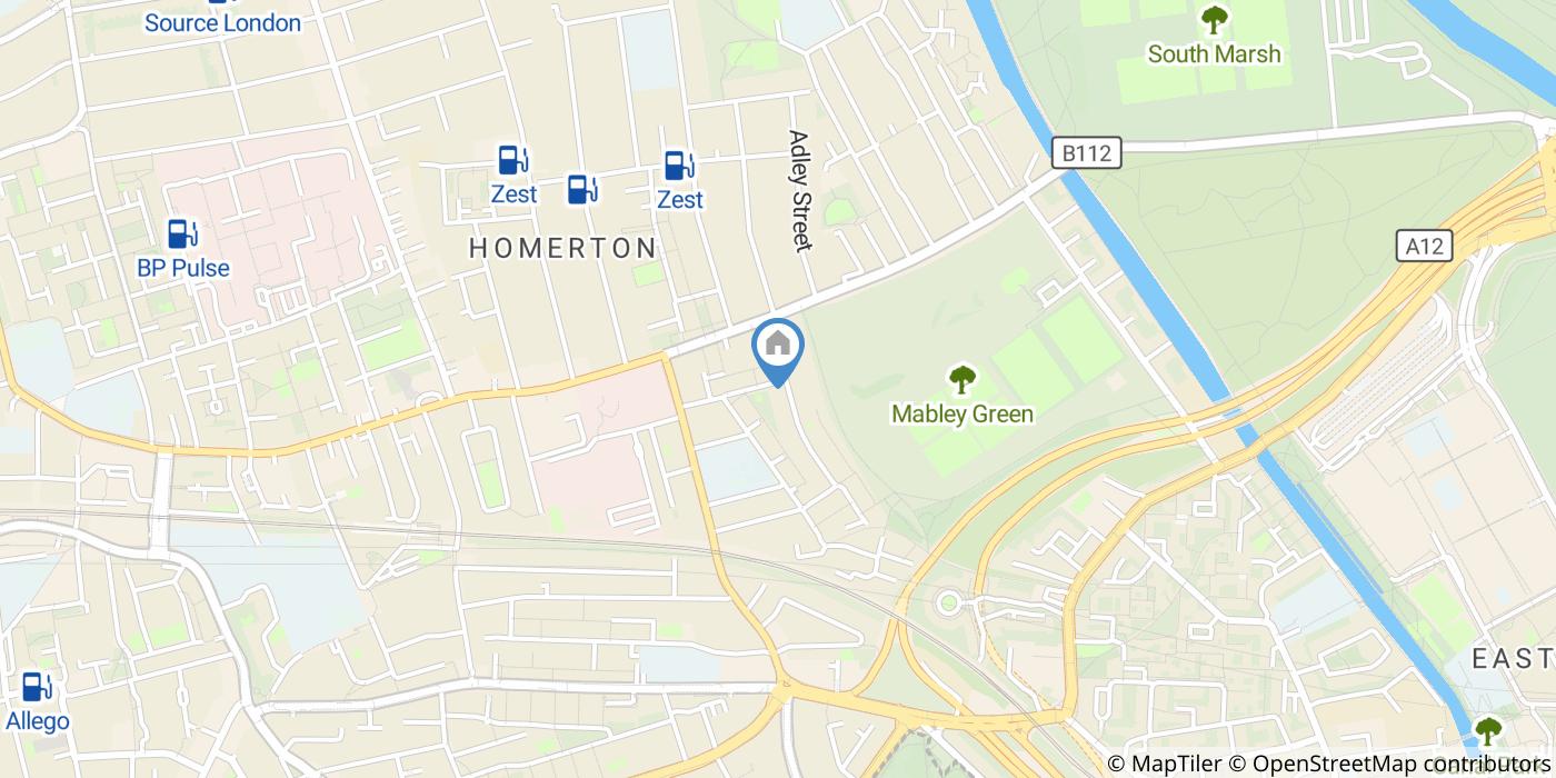 Studio Flat, Castle Close, E9