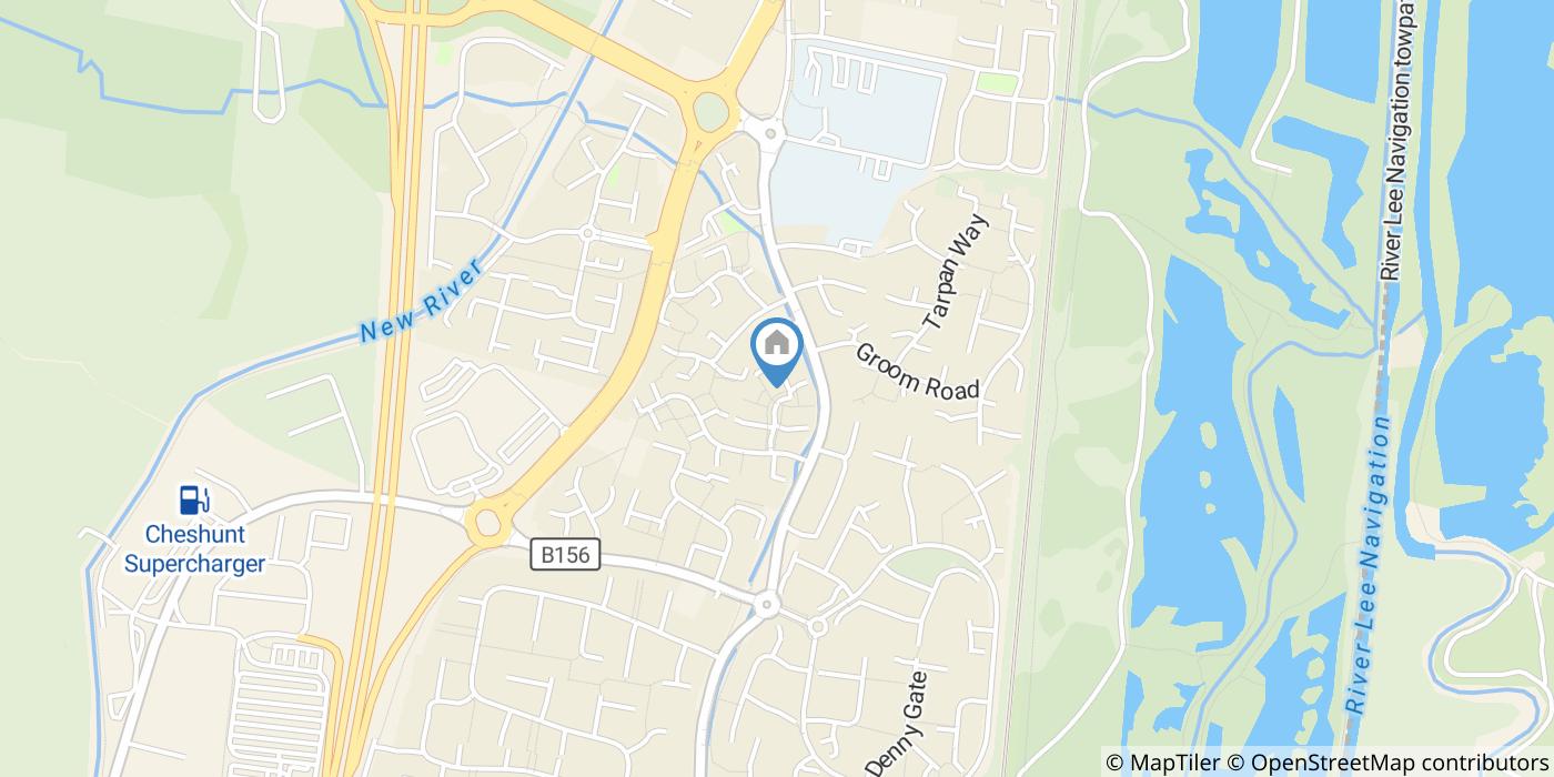 2 Bed Terraced House, Robertson Close, EN10