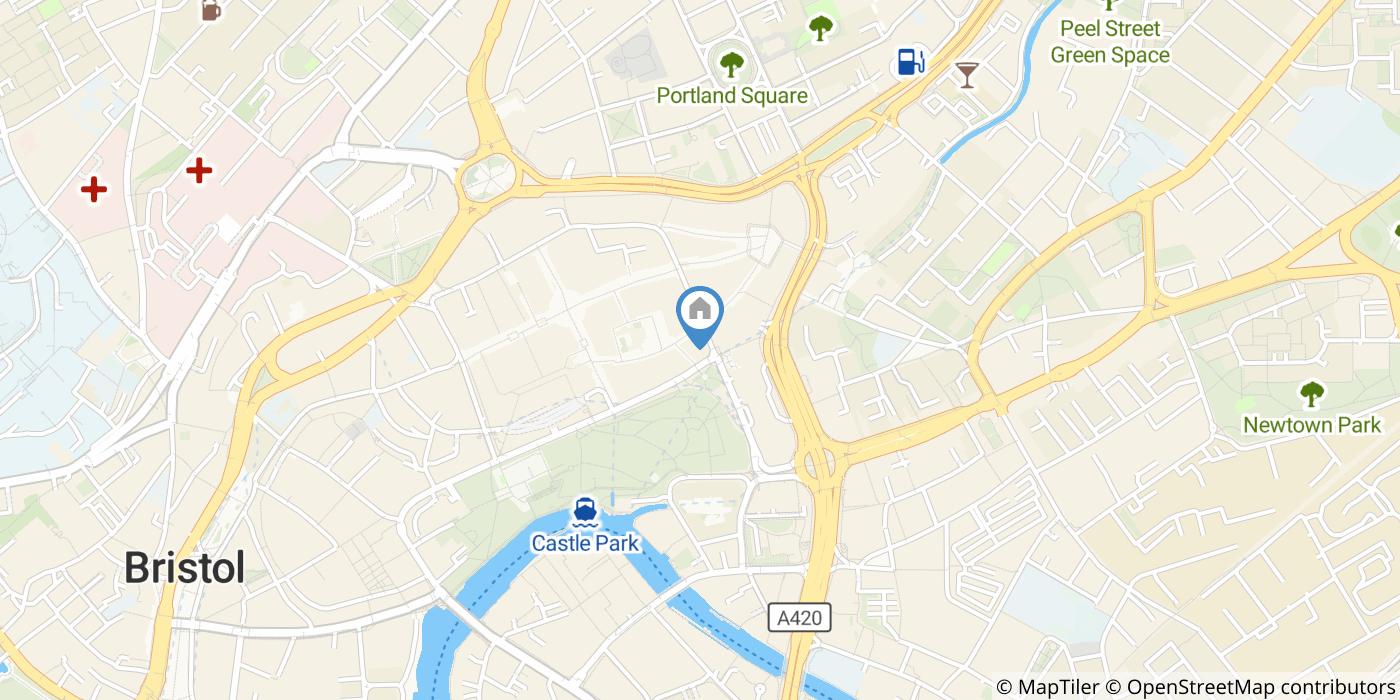 1 Bed Flat, Bristol, BS1