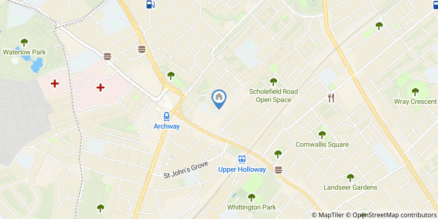 2 Bed Flat, Elthorne Road, N19