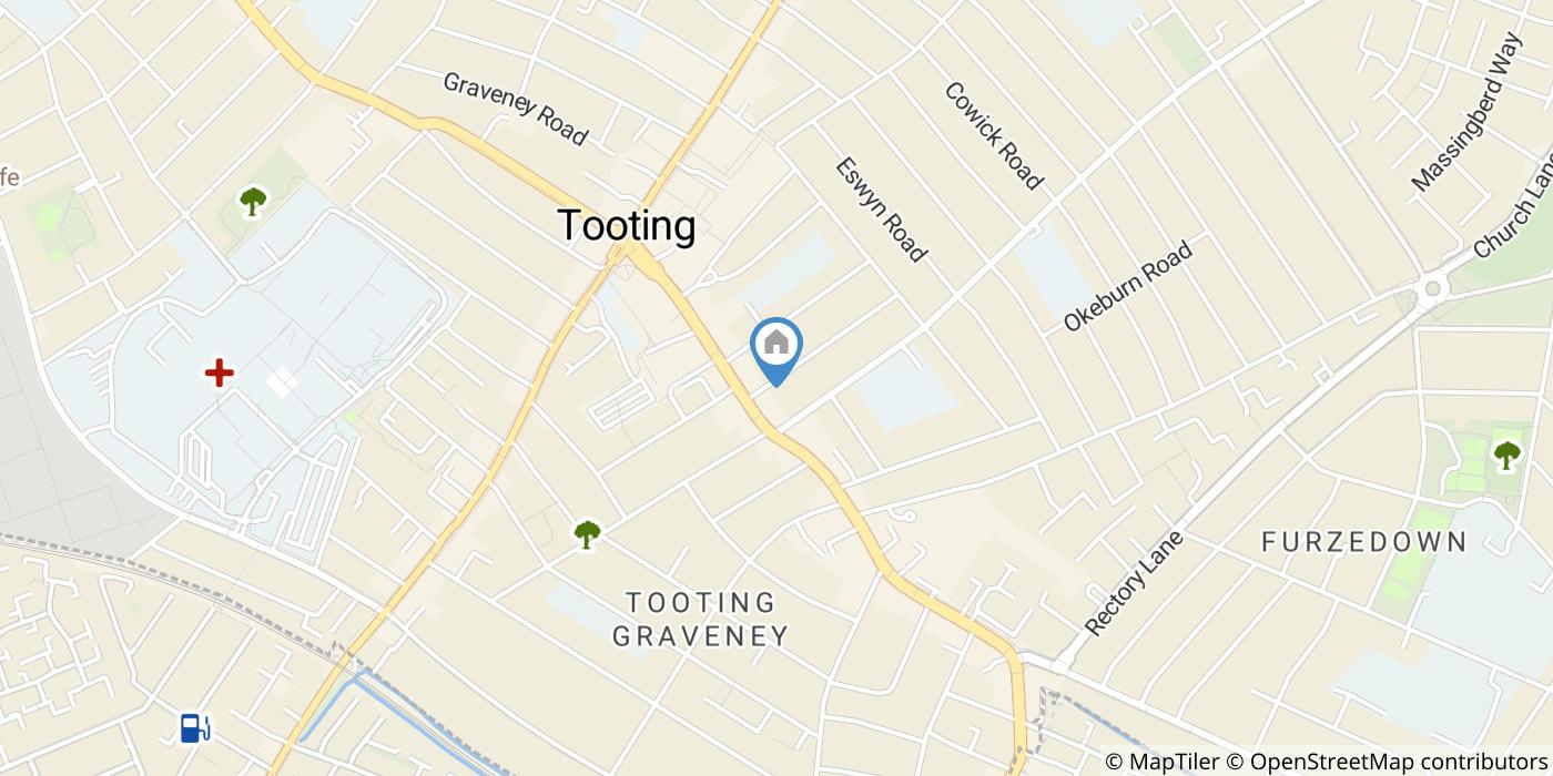 Room in a Shared Flat, Mitcham Road, SW17