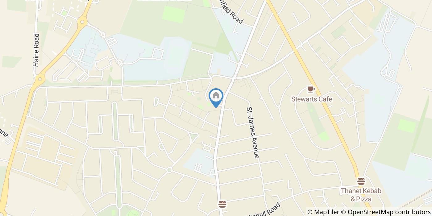 1 Bed Flat, Lancaster Close, CT12