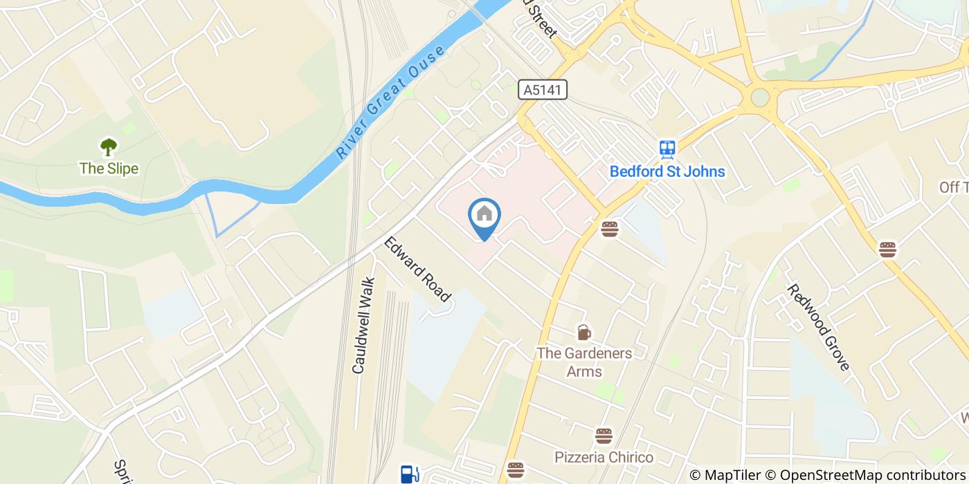 Studio Flat, Endsleigh Road, MK42
