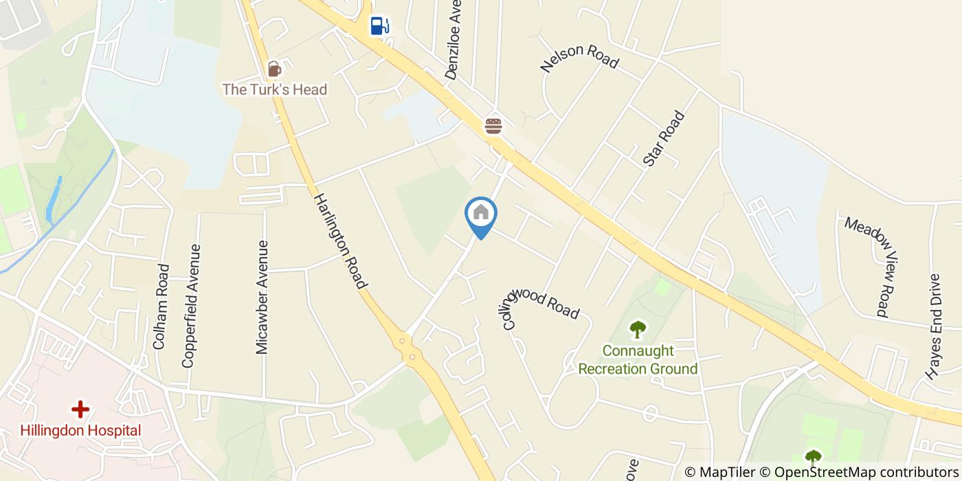 Room in a Shared House, Lees Road, UB8