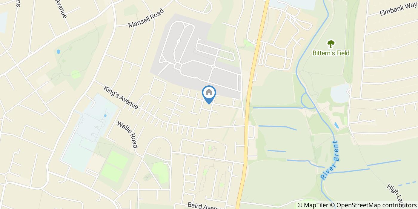 1 Bed Flat, Queens Avenue, UB6