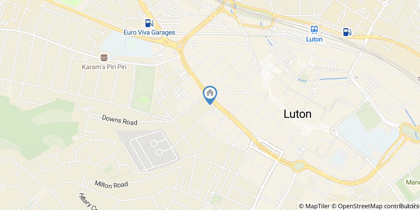 2 Bed Flat, Unity House, LU1