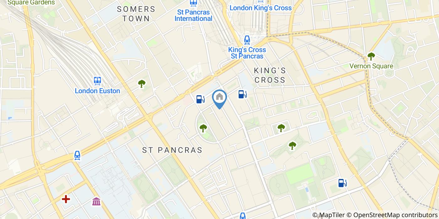 2 Bed Flat, Thanet House, WC1H