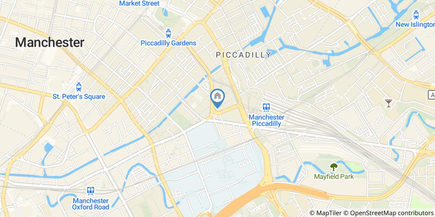 1 Bed Flat, Piccadilly Place, M1