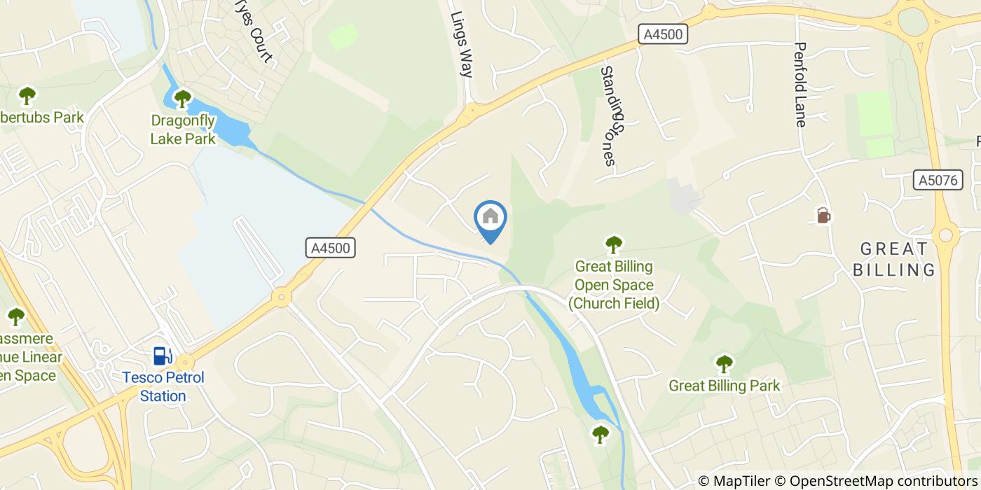 2 Bed Flat, Lakeview Court, NN3