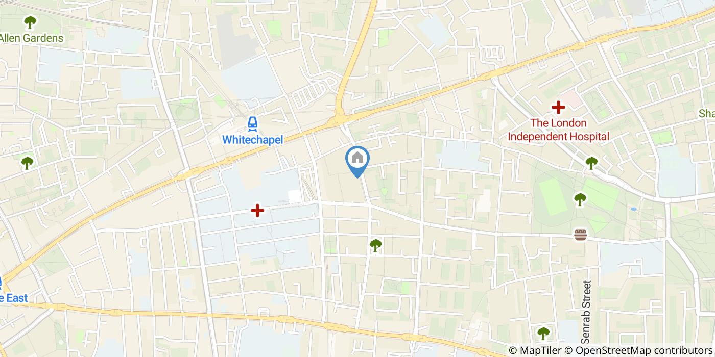 Studio Flat, Sidney St, E1