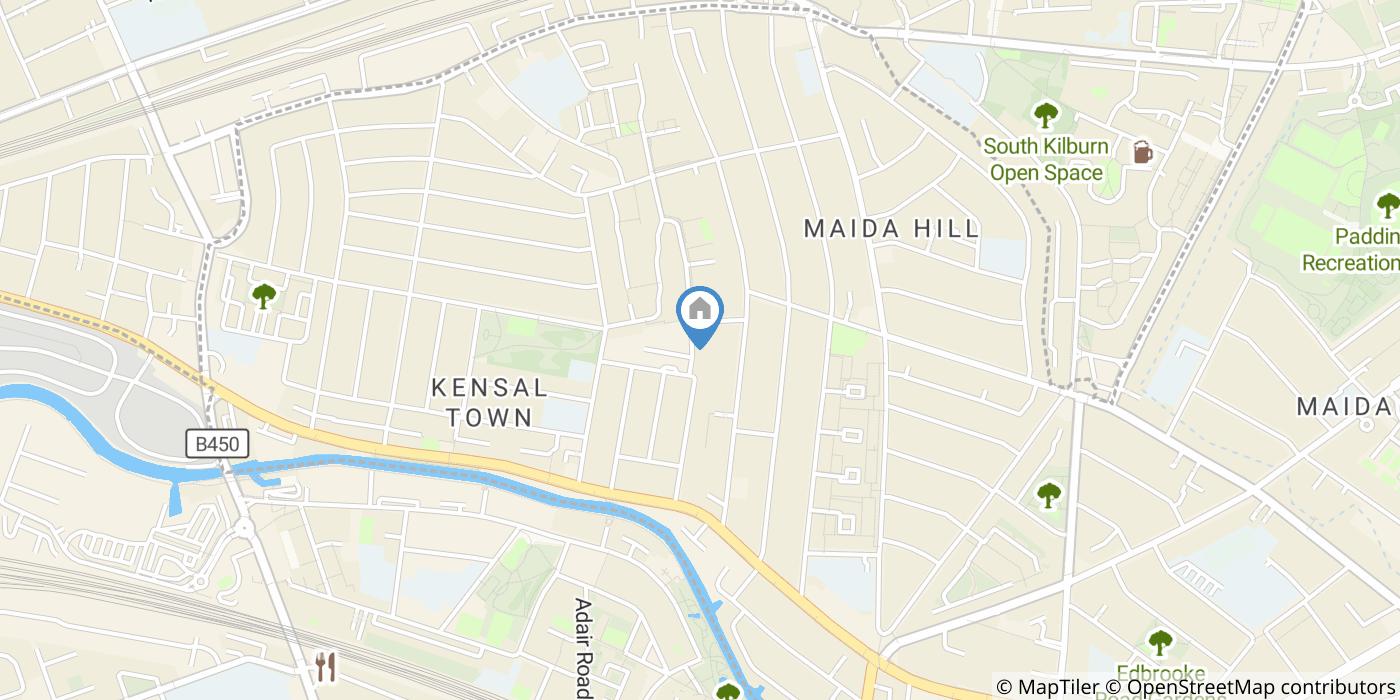 1 Bed Flat, Lancefield St, W10