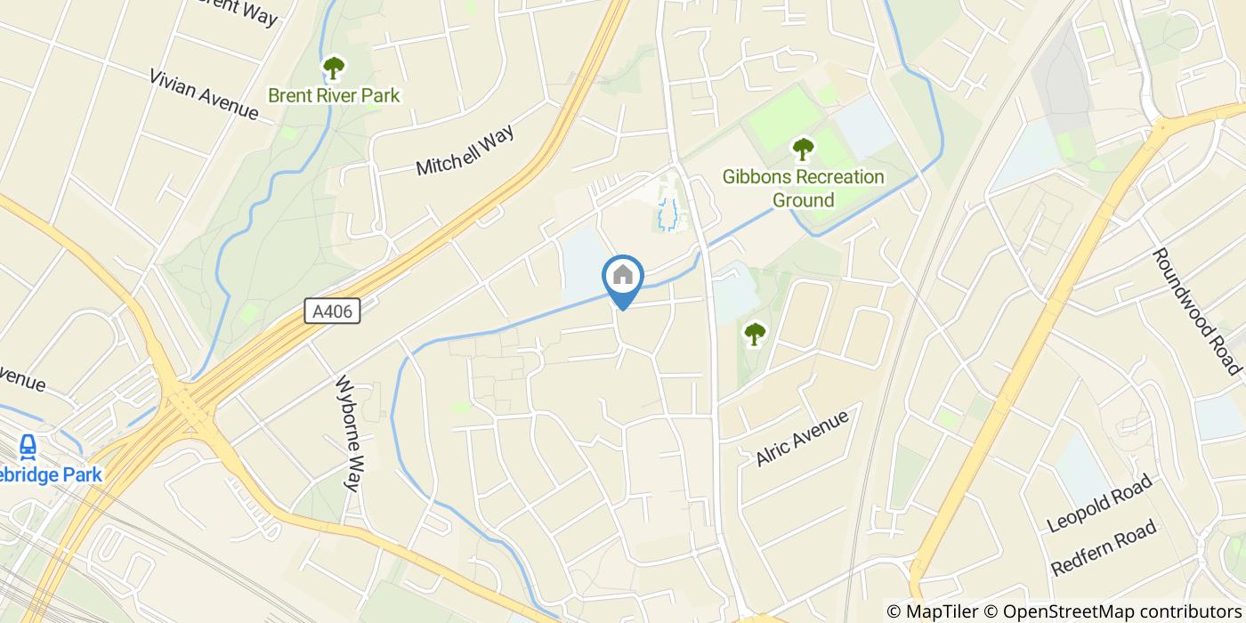 Studio Flat, Barrs Road, NW10