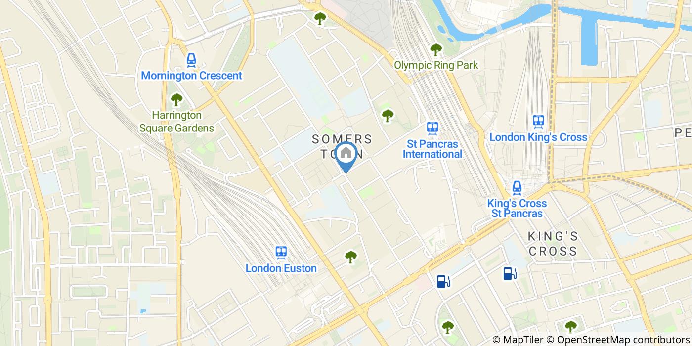 2 Bed Flat, Walker House, NW1
