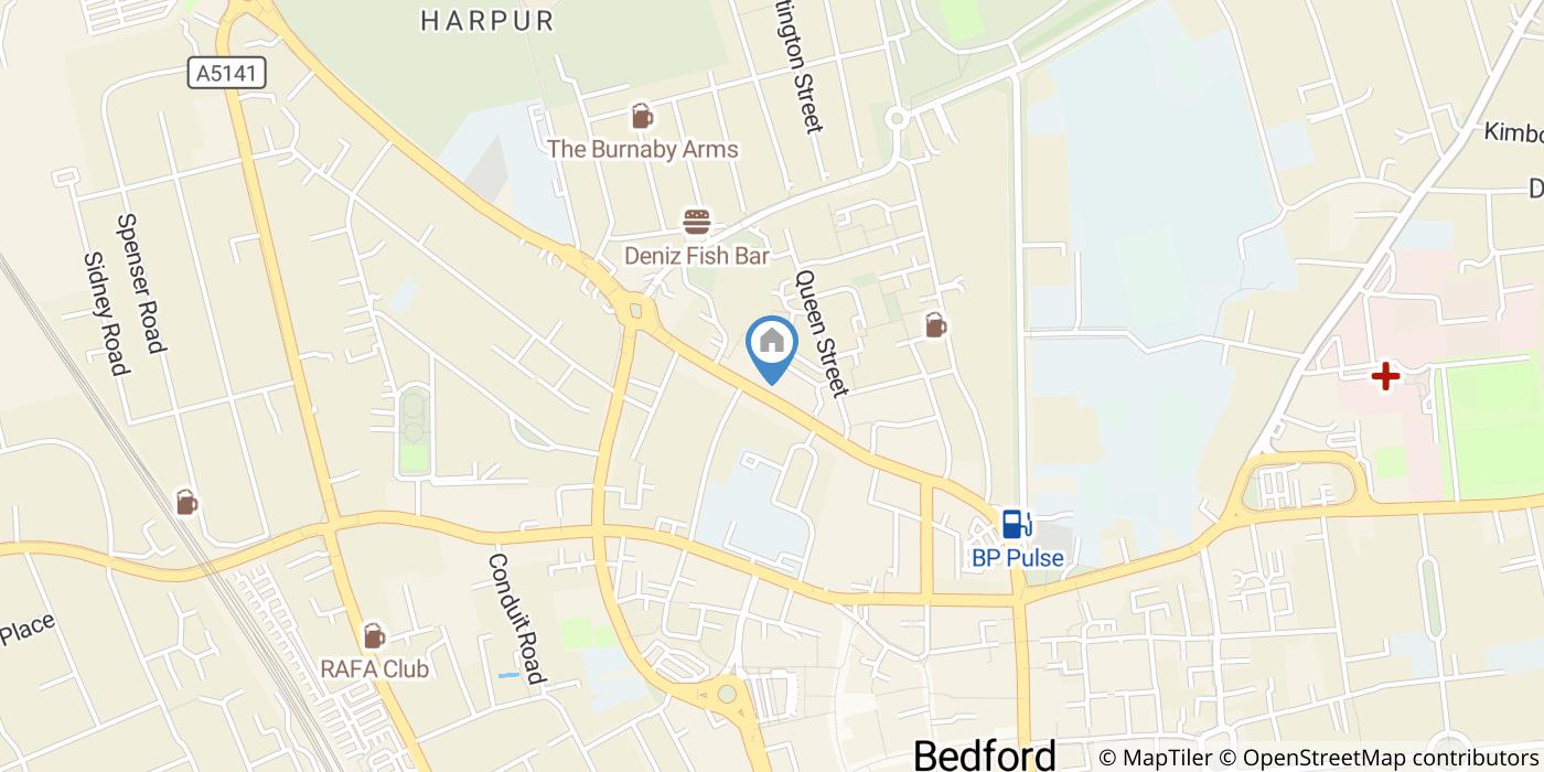 1 Bed Flat, Tavistock Street, MK40