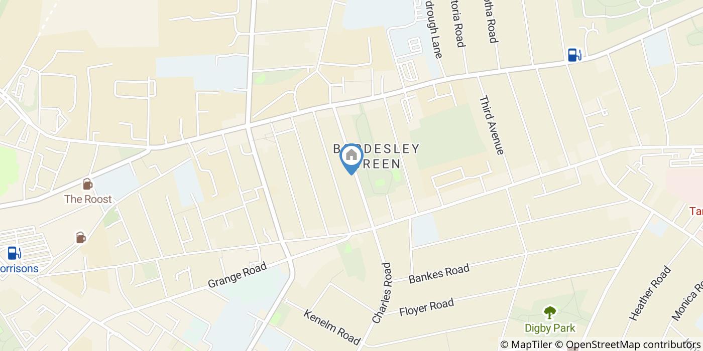 Room in a Shared House, Charles Road, B9